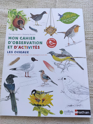 mon cahier d'observartion et d'activités sur les oiseaux nathan IEF