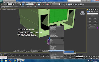 Membuat nakas mengunakan 3ds max  pemula