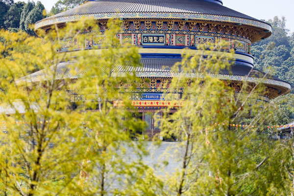 「一貫道祖師紀念館白陽聖廟」世界最高銅鑄圓頂建築天壇在台中