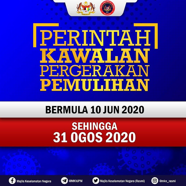 PKPP Bermula 10 Jun hingga 31 Ogos 2020