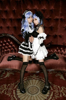 Vocaloid Anti the Holic Luka nad Rin cosplay by Tasha and Ren