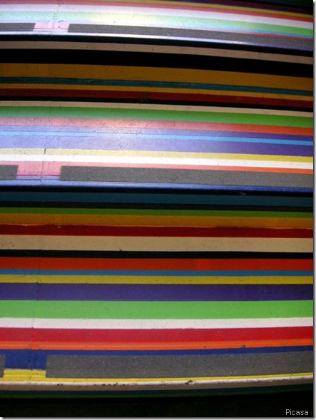 colourful stairs picasa