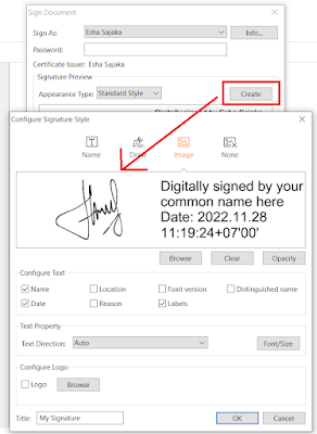 Sign & Certify - Signature Preview