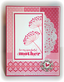 Monochromatic, Mother's Day, hand crafted, cardmaking, papercrafting