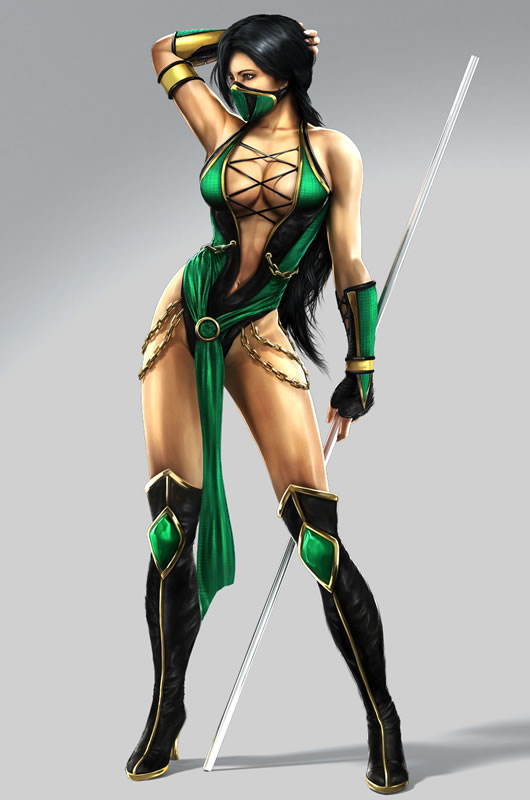 peitos Jade (Mortal Kombat)