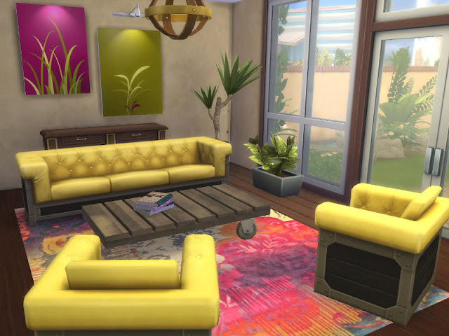 Colorful Furnished Interior