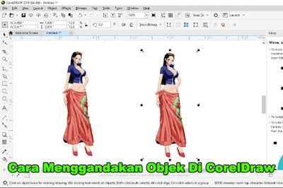 Menggandakan Objek Dengan Mudah Di CorelDraw