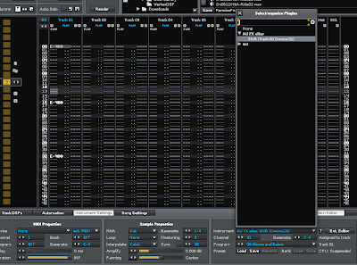 Choosing Shift as an FX Alias