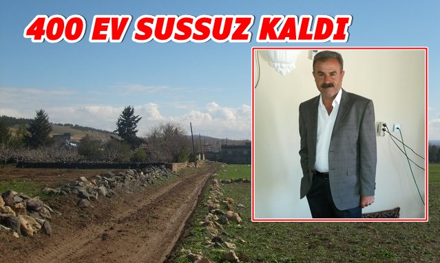 Dutluca Mahallesi yazın susuz kalıyor