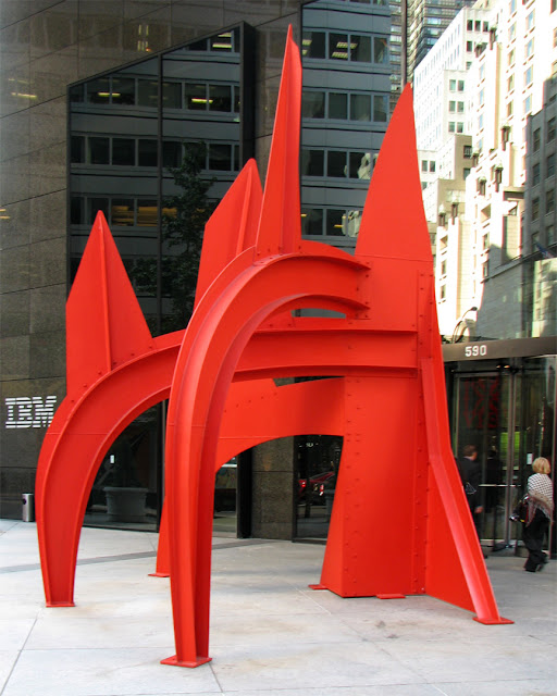 Saurien by Alexander Calder, 590 Madison Avenue, IBM Building, New York City