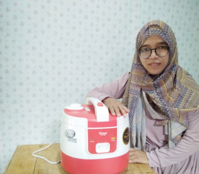 memasak jadi mudah dengan rice cooker cosmos harmond