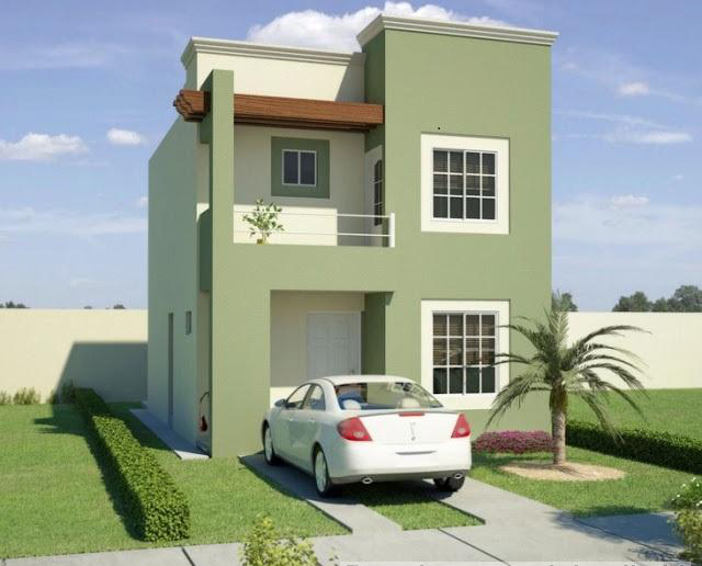 Contoh rumah minimalis type 36 2 lantai