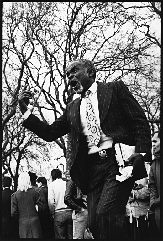 prédicateur evangéliste Speaker's Corner Hyde Park london londres franck chevalier