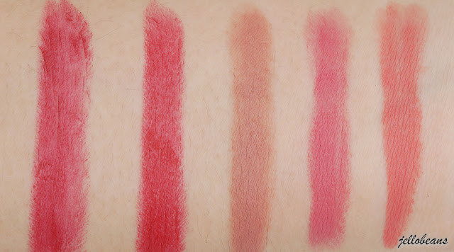 Wondolly Vivid Velvet Lips swatches