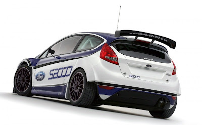 2010 Ford Fiesta S2000 Rear Side View