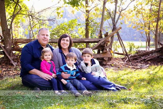 photo of family at Fowler Park - Terre Haute, IN