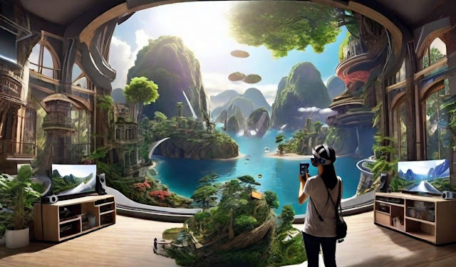 Exploring the World of Realitas Virtual VR dan Augmented Reality AR
