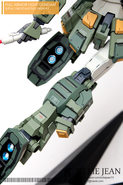 Full Armor Light Gundam Resin Kit - Painted Build