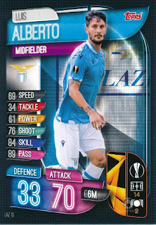 Topps Match Attax UEFA Champions League 2019-2020 (International Variant) SS Lazio Set