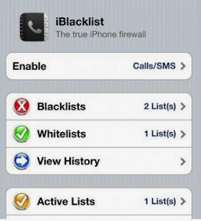 iBlacklist - Tool To Block iPhone Calls
