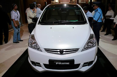 Proton Exora Prime car @ auto world show