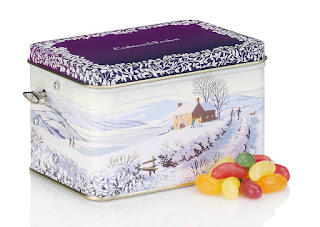 crabtree and evelyn musical tin with jelly beans bonbon noel anglais boite musique