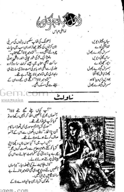 Free download Dhal gaya hijar ka din novel by Nida Ali Abbas pdf