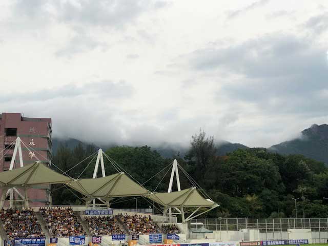 Mongkok Stadium in Hong Kong.