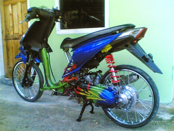 Modifikasi Honda Beat Velg Jari-Jari