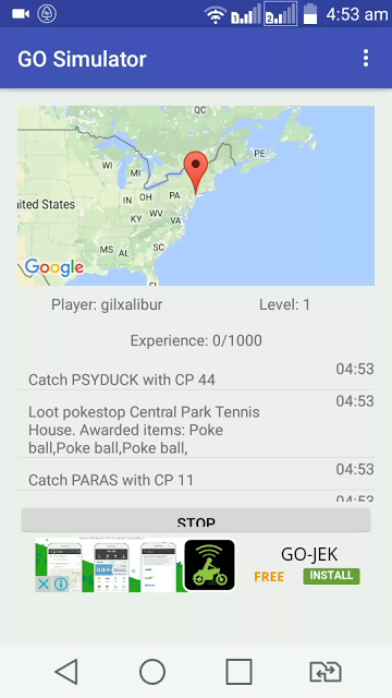 GO Simulator 1.18.0 APK (Updated) – BOT Pokemon GO For Android Update 2016