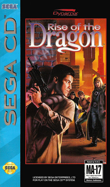 Rise of the Dragon Sega CD Cover Art