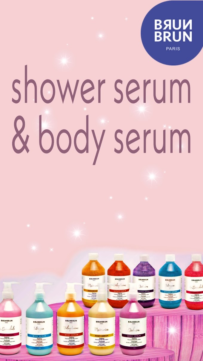 Produk Shower dan Body Serum Brunbrun Paris