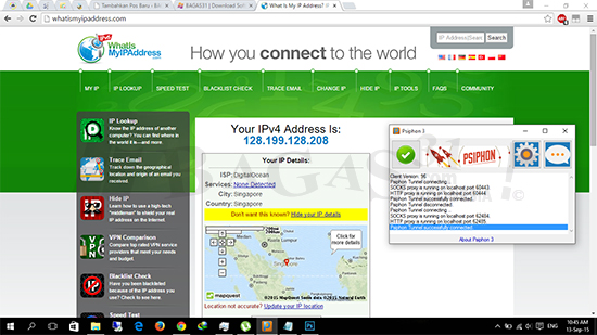 Cara Jitu Dan Ampuh Menyembunyikan IP Address dengan Psiphon