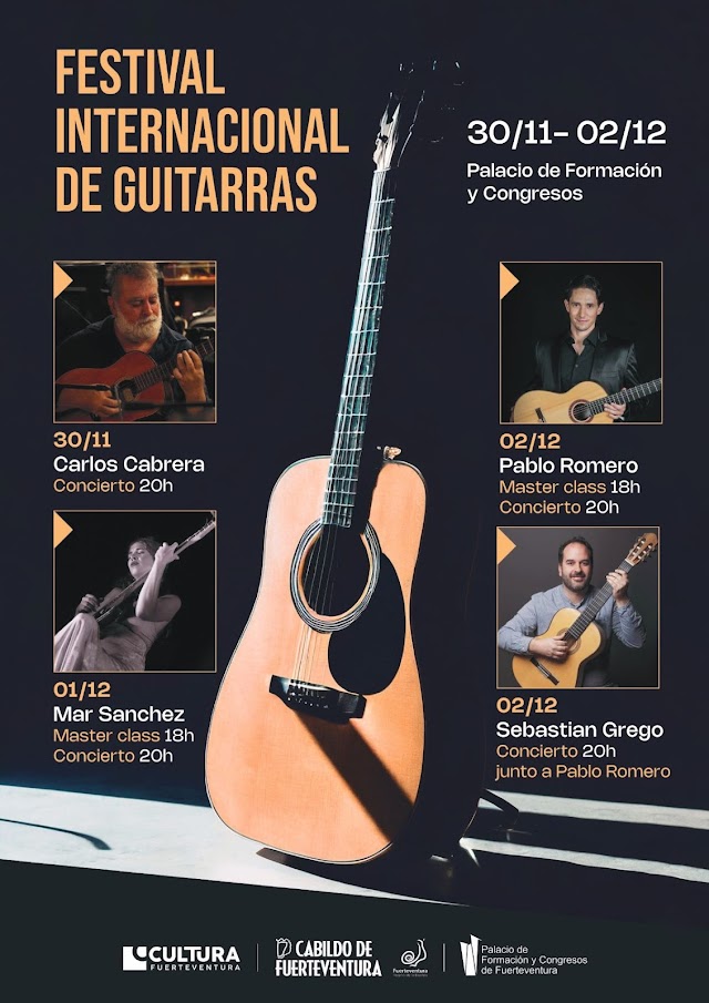 I Festival Internacional de Guitarras reúne a expertos en este instrumento musical en Fuerteventura