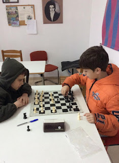 παιδικός αγώνας σκάκι στη Θεσσαλονίκη