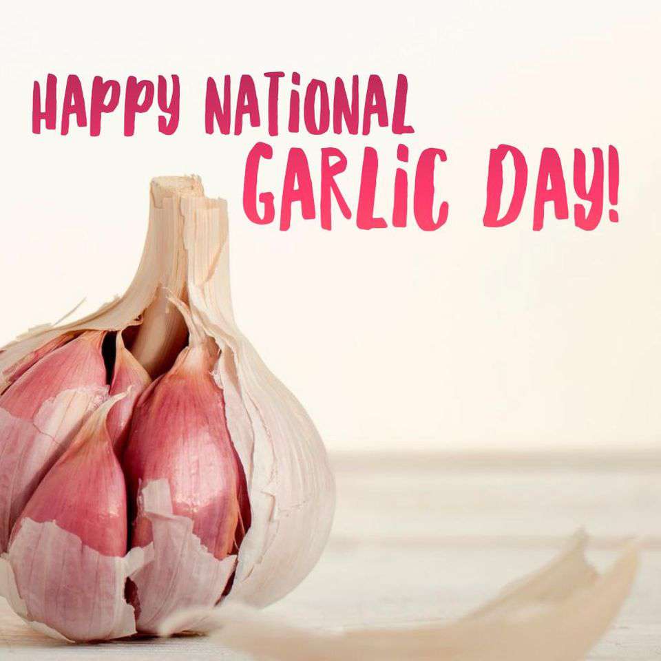 National Garlic Day Wishes Images download