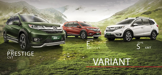 Honda BR-V, Honda BR-V CVT, Honda BR-V PRESTIGE