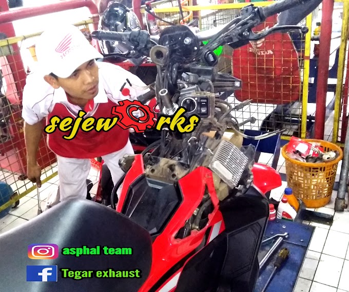 Ongkos Bongkar Serta Persamaan Komstir / Race Steering Kit Honda ADV 150 dan PCX 150