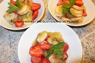 Vie quotidienne de FLaure: salade de fruits