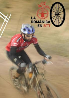Ciclista a la Marxa Romànica en BTT