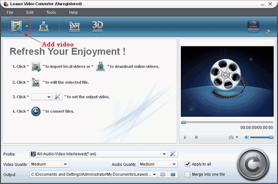 Import Flash Video