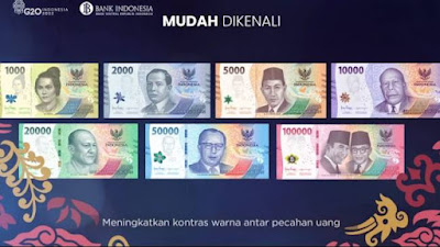 Uang Kertas Baru Edisi 2022, ini bentuknya