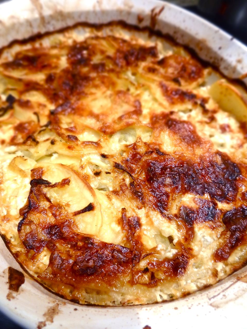 Scrumpdillyicious: Potato, Fennel & Gruyère Gratin