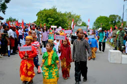 Karnaval di Biak Numfor Meriahkan HUT RI ke-71