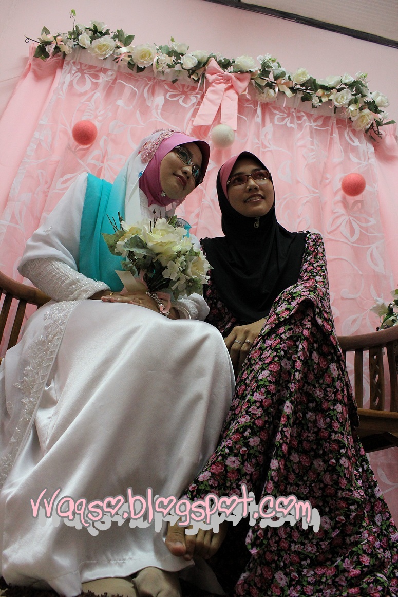 Princess Albar: mini pelamin buatan sendiri...