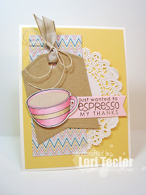 Espresso My Thanks card-designed by Lori Tecler/Inking Aloud-stamps and dies from Reverse Confetti