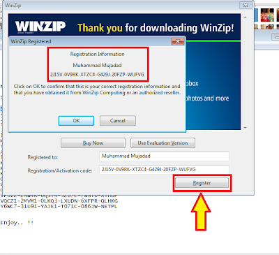 How To register Winzip