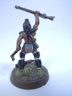 Magua Last of the Mohicans 28mm Leozanza 7years War Warlord Games