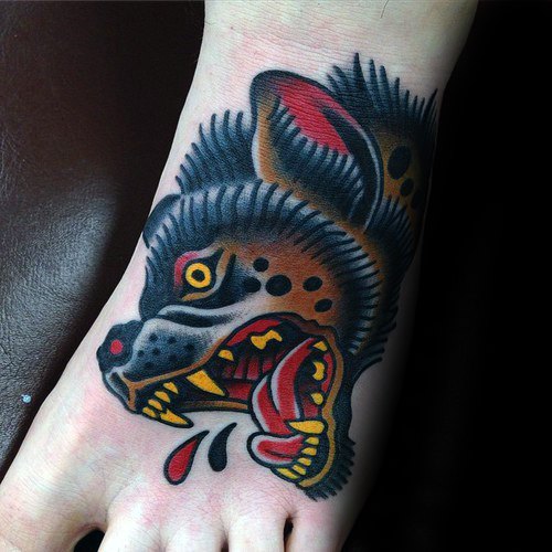 40 tatuagens de hiena para inspirar vocês