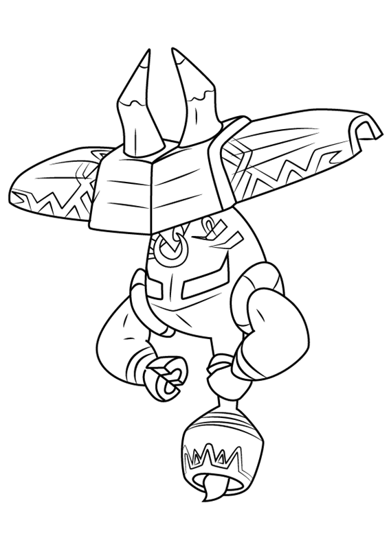Tapu Bulu Coloring Page - Free Printable Coloring Pages for Kids